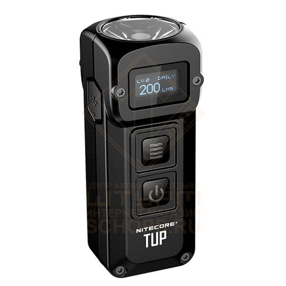 Фонарь брелок Nitecore TUP, Black