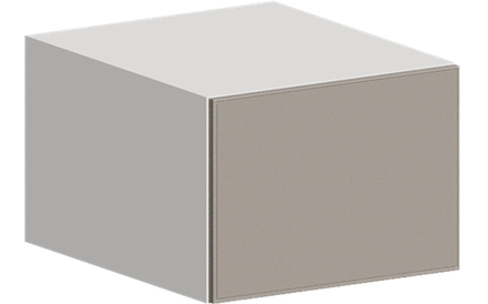 Кухня Модуль ШВГ 510 Графит / Грей Софт