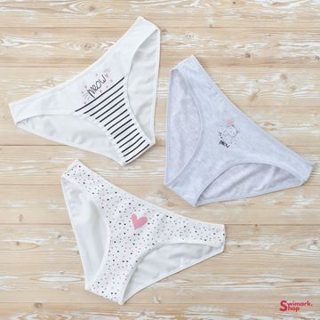 Трусики женские DOMINANT 35000-240, BIKINI, 3 шт. в уп.