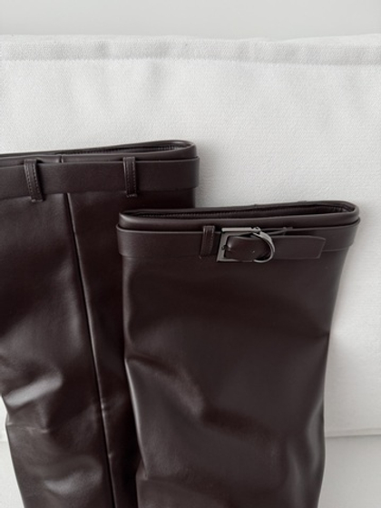 Сапоги из эко кожи