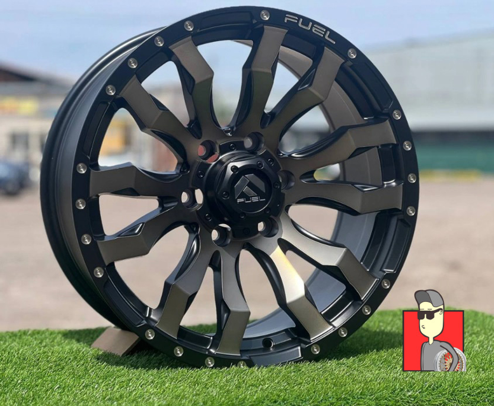 Комплект дисков Fuel Off-Road 20x9 et20 6x139.7