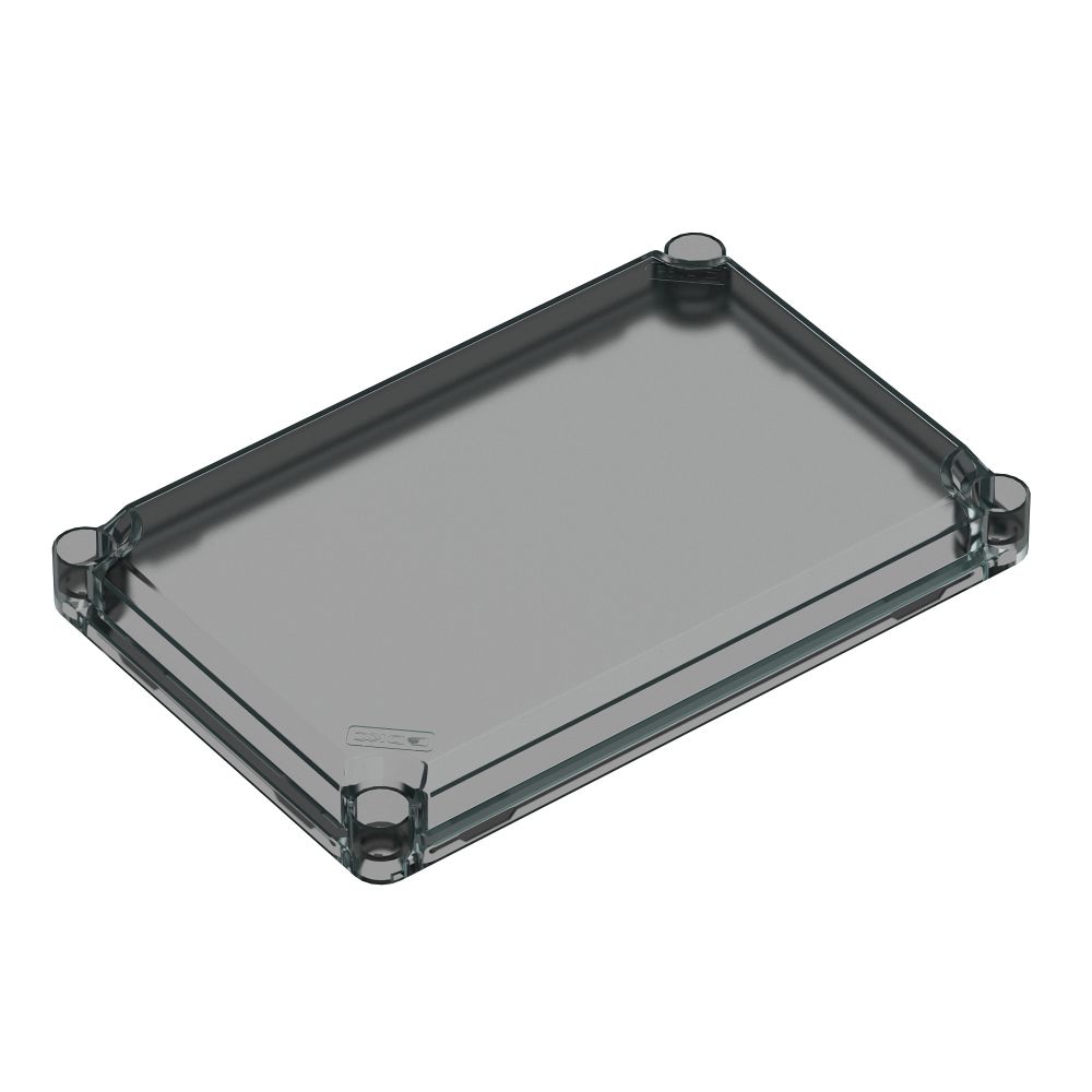 Прозрачная крышка  высотой 35 мм, для корпуса RAM box 300х200х160 мм