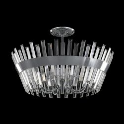 Citilux Вестерос CL307180 Люстра хрустальная потолочная Хром