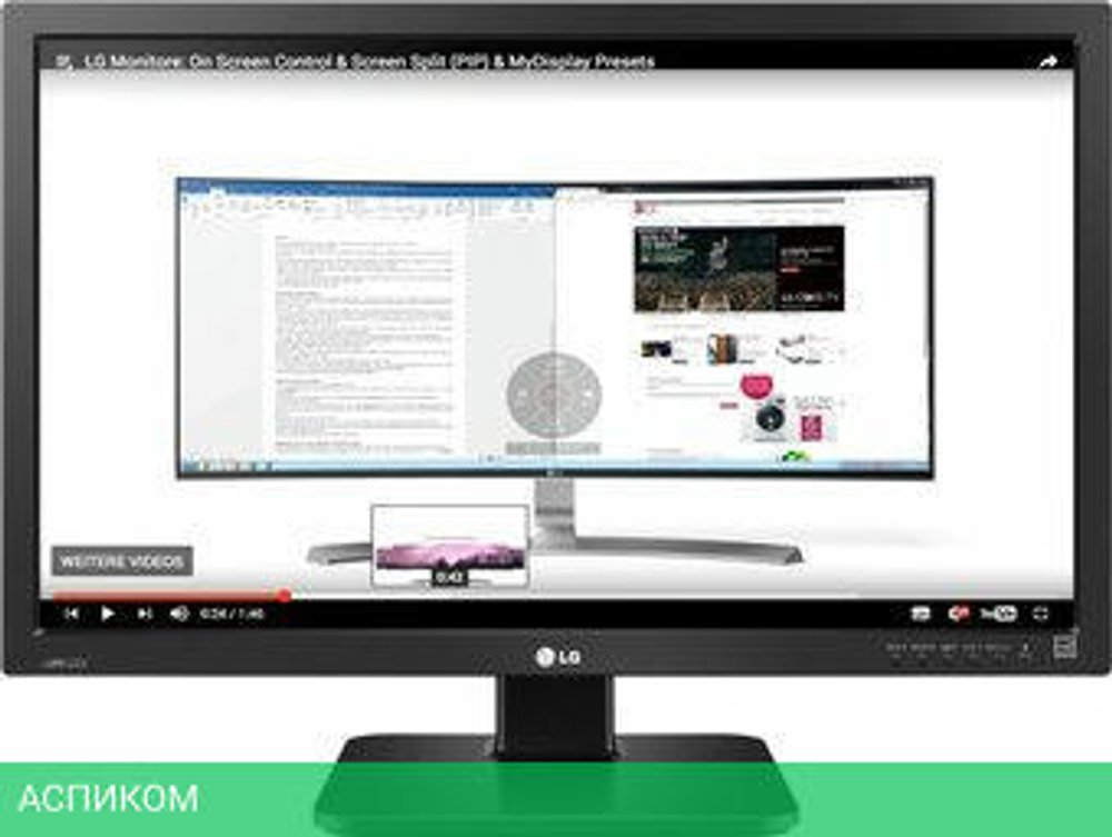 Монитор LG 24BK55WY-B