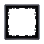 Рамка 1-постовая, черный матовый Kollinger Eclipse EC1BK