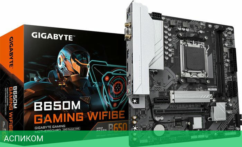 Материнская плата GigaByte B650M Gaming WIFI6E rev. 1.2