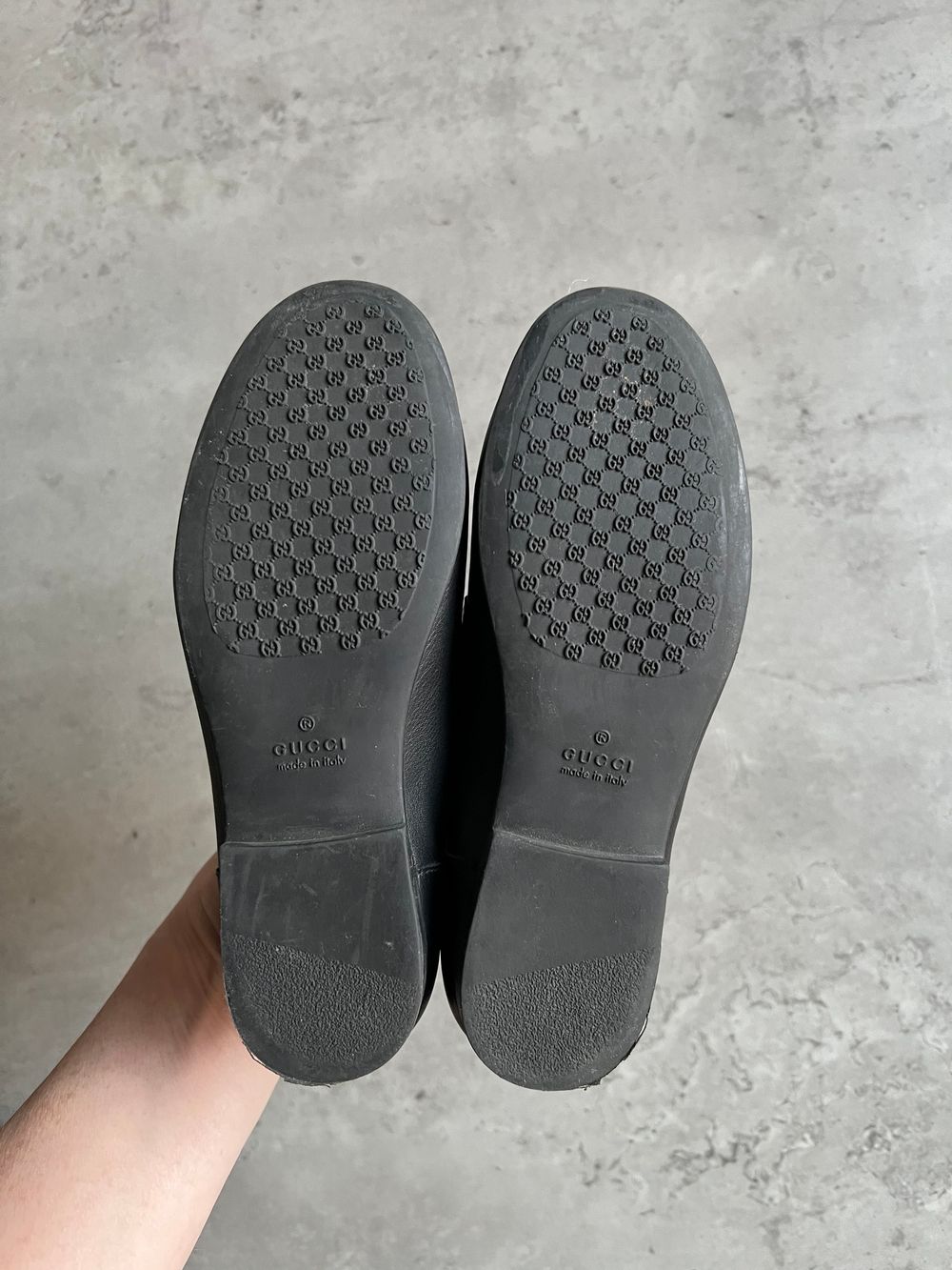 Кожаные лоферы Gucci, 30