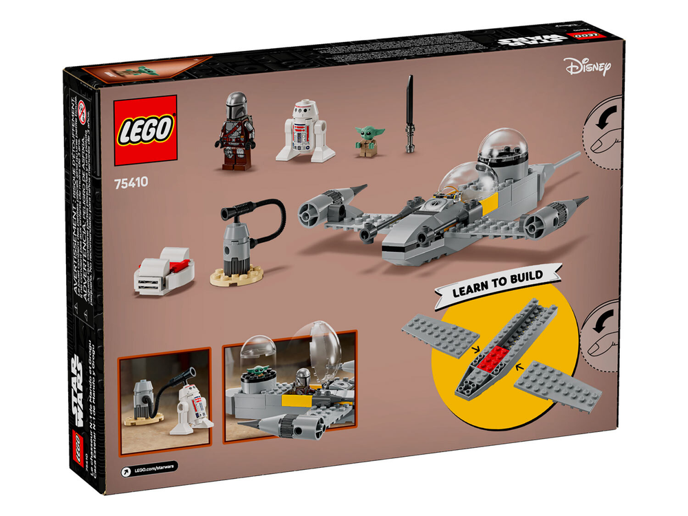 LEGO Star Wars 75410 «Звёздный истребитель N-1 Мандо и Грогу» — приключения из сериала