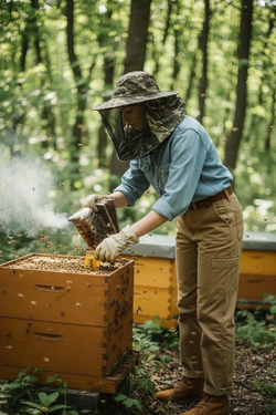 Маска пчеловода (Двунитка Камуфляж)