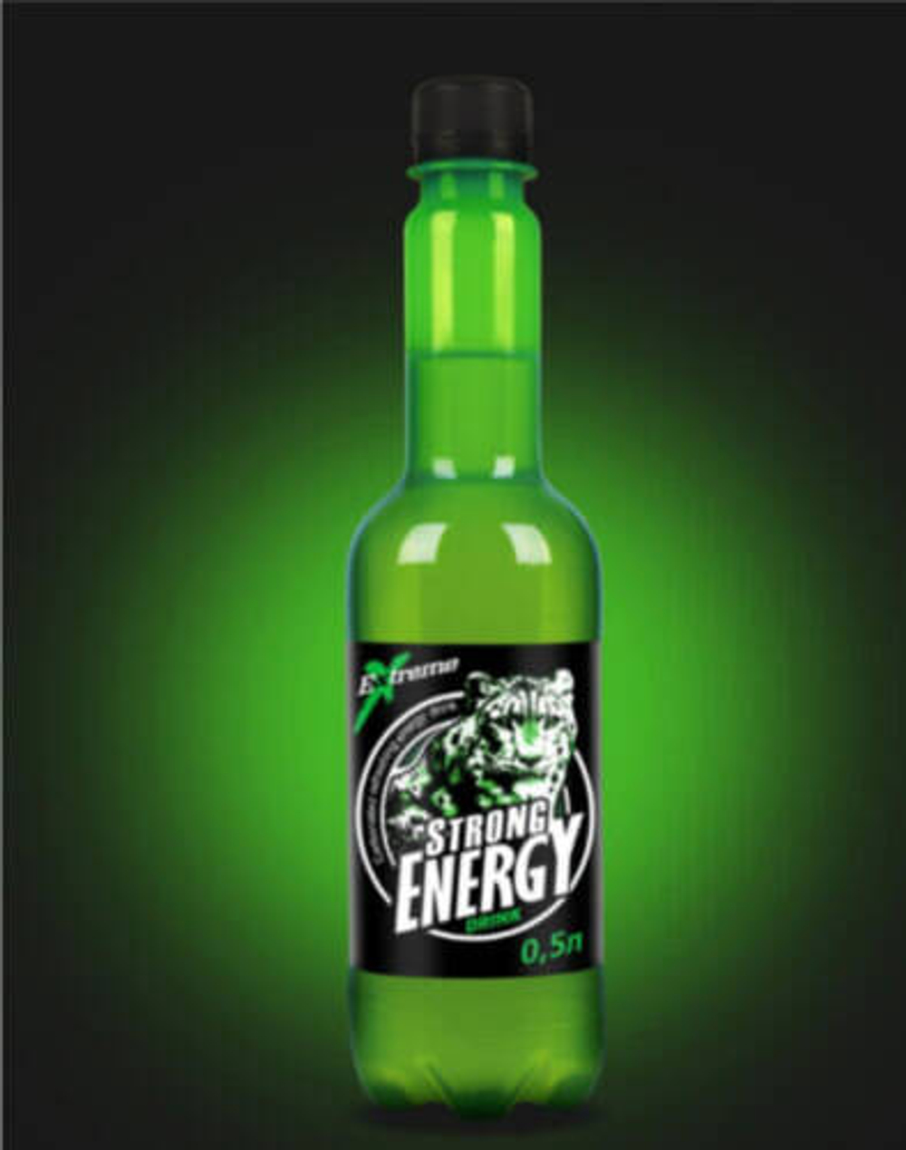 Энергетик газированный Strong Energy Drink 0.5 л.