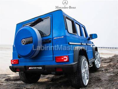 Детский электромобиль "Mercedes-Benz AMG-G 65" синий