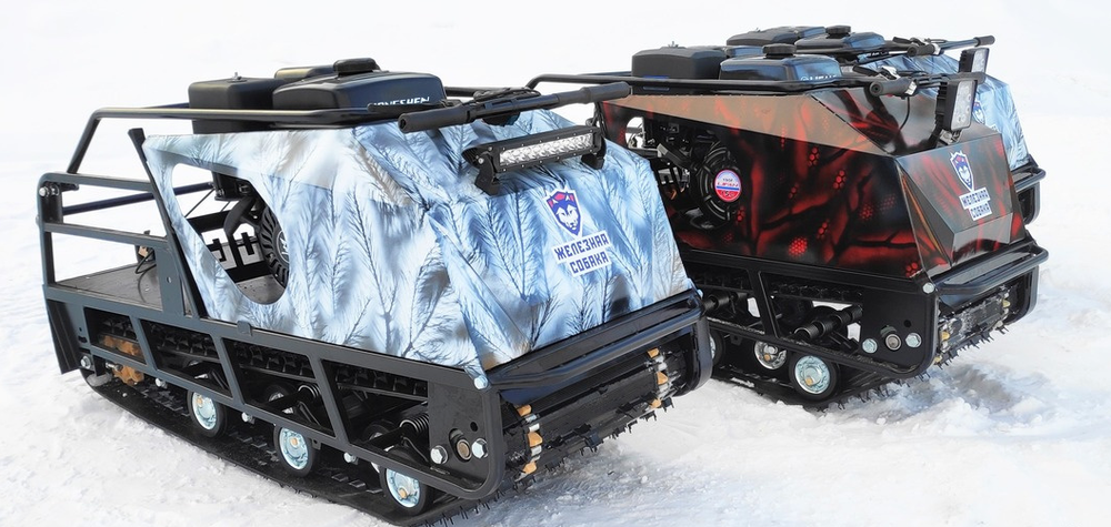 Мотобуксировщик Irondog (Железная собака) M600 20 Камуфляж Охотник