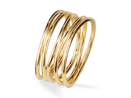 Кольцо из желтого золота