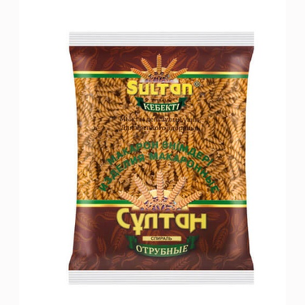Макароны Султан Спираль отрубные 400 гр