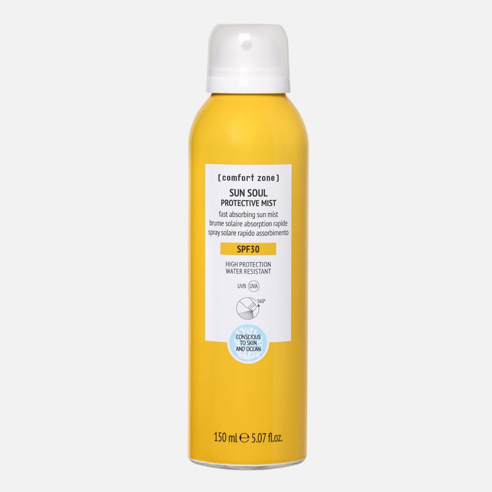 SUN SOUL rotective Mist SPF30 СОЛНЦЕЗАЩИТНЫЙ СПРЕЙ ДЛЯ ТЕЛА SPF30, 150мл