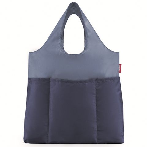 Сумка складная mini maxi shopper plus bicolor синяя