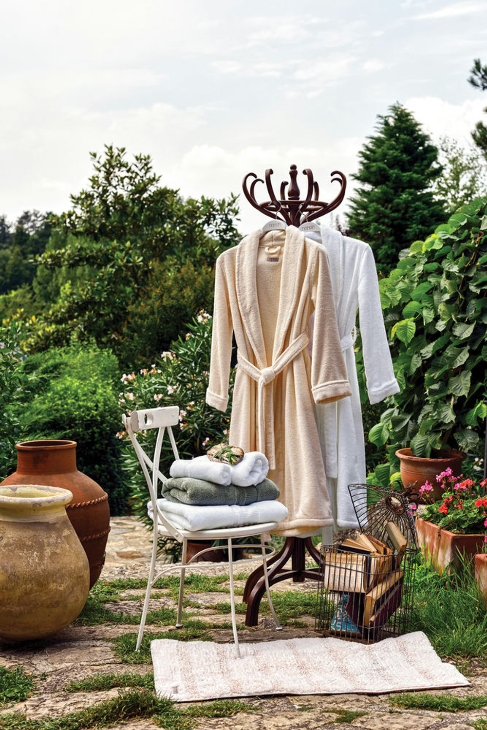 Коврик для ванной 60x95 Hamam Pera темно-серый