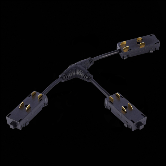 ST015.422.19 T- образный коннектор Skyline 220 ST-Luce Черный