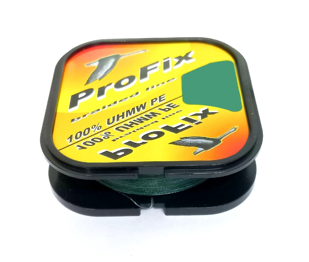 Шнур плетеный AQUA ProFit Dark green 100м