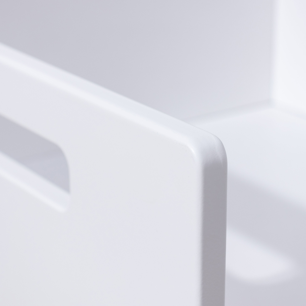 Растущий стул для детей, 34х34х34, Чек, стол и стул 2в1, деревянный, белый, Dipriz