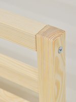 Кровать 160х200, Тарва, двуспальная, для детей и взрослых, деревянная, Dipriz