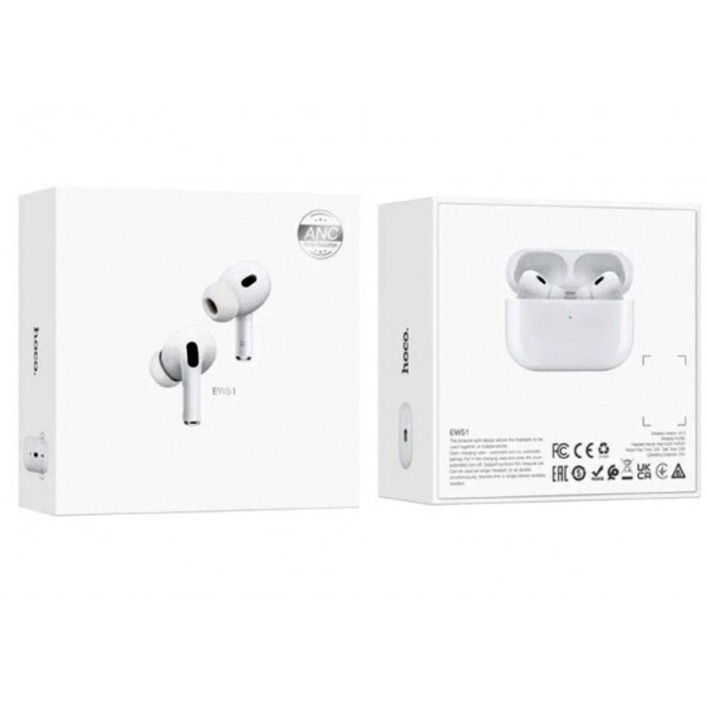 Беспроводные наушники Hoco EW51, 013185 белый