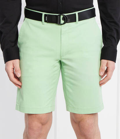 Шорты + пояс MODERN TWILL Calvin Klein - лимонный(K10K111788)