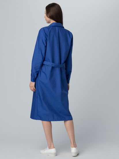 Халат женский "Стандарт" (тиси/васильковый)