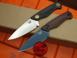 Нож Benchmade Dacian - микарта "Coyote Brown" (коричневый), клинок небесно серый