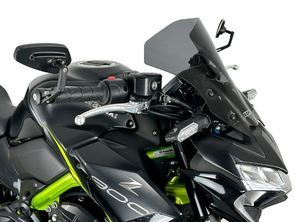 WRS Ветровое стекло Touring Kawasaki Z 900 (2020-2024) сильно затемненное KA012FS