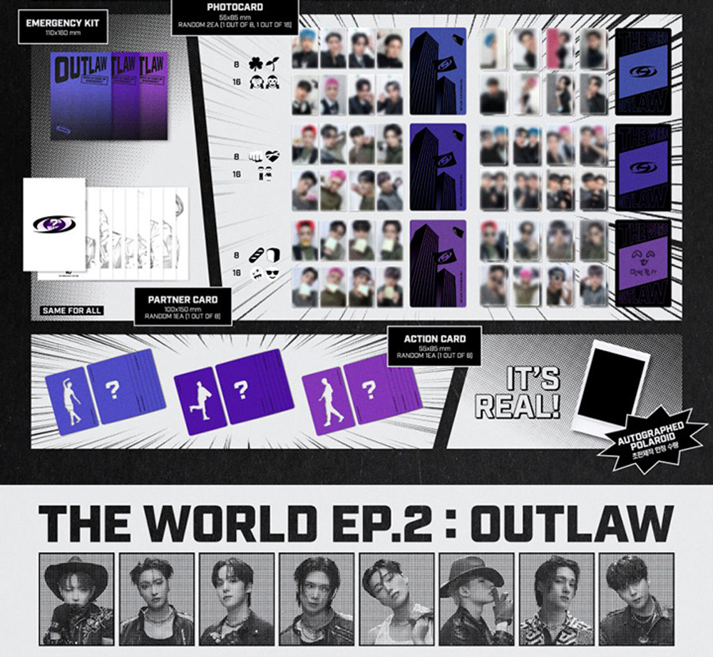 Альбом ATEEZ - THE WORLD Ep.2: OUTLAW