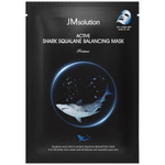 JMsolution Тканевая маска с акульим скваланом Active Shark Squalane Balancing Mask Prime