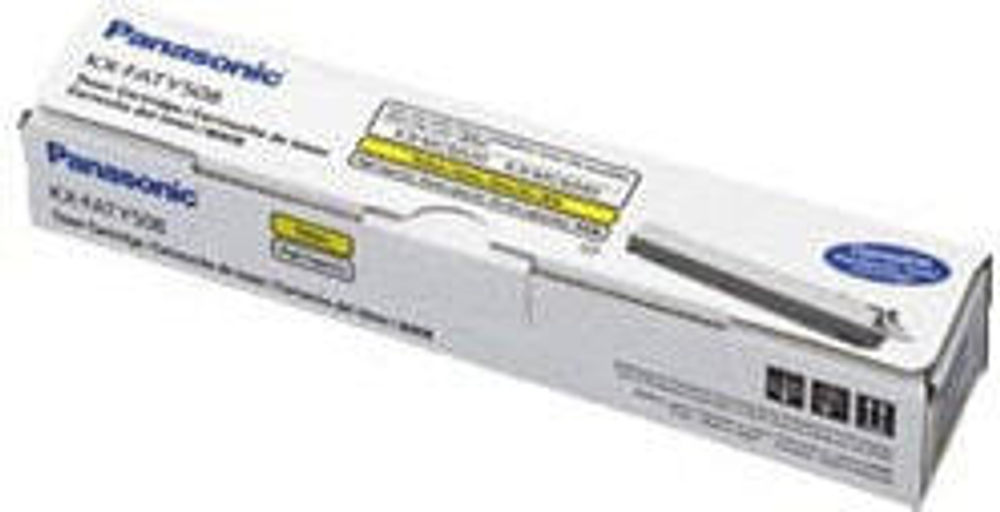 Картридж тонерный Подлинный Желтый Panasonic KX-FATY508 1 шт KX-FATY508X