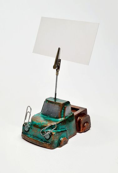 Держатель для фотографий/визиток и скрепок "Старая машина Форд"