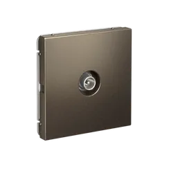 Розетка телевизионная проходная TV ArtGallery 4дБ механизм мокко SE GAL000692