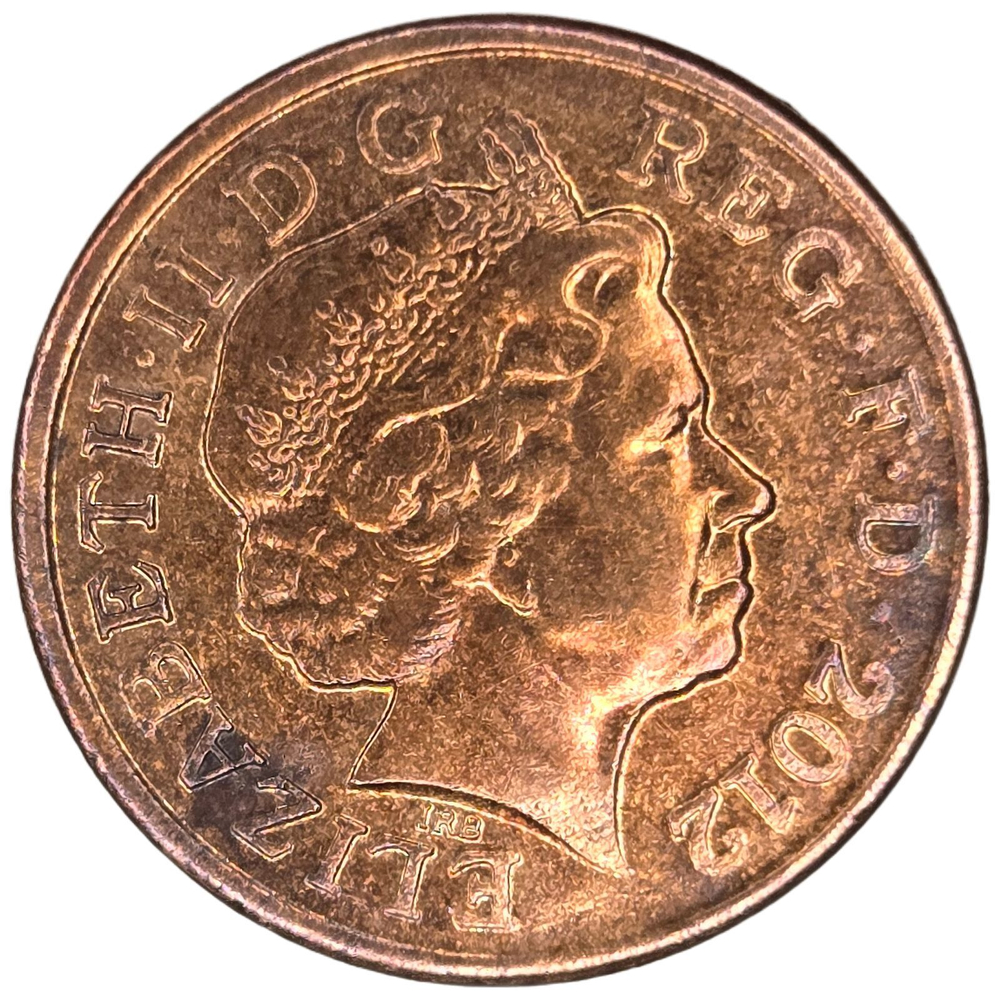 United Kingdom, 1 Penny - Elizabeth II (4th Portrait), 2012, XF