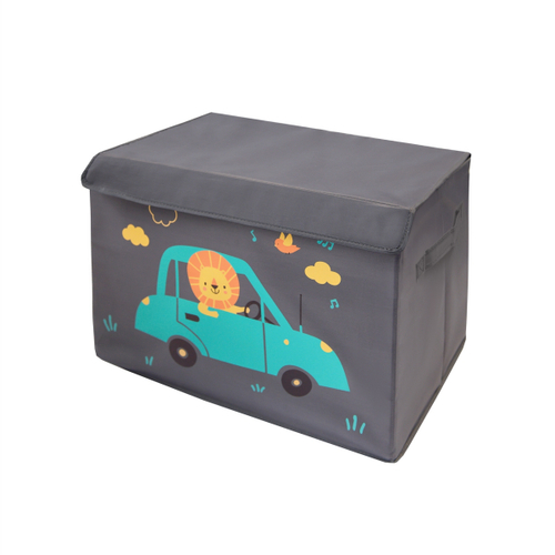 Коробка с крышкой для игрушек. Львенок