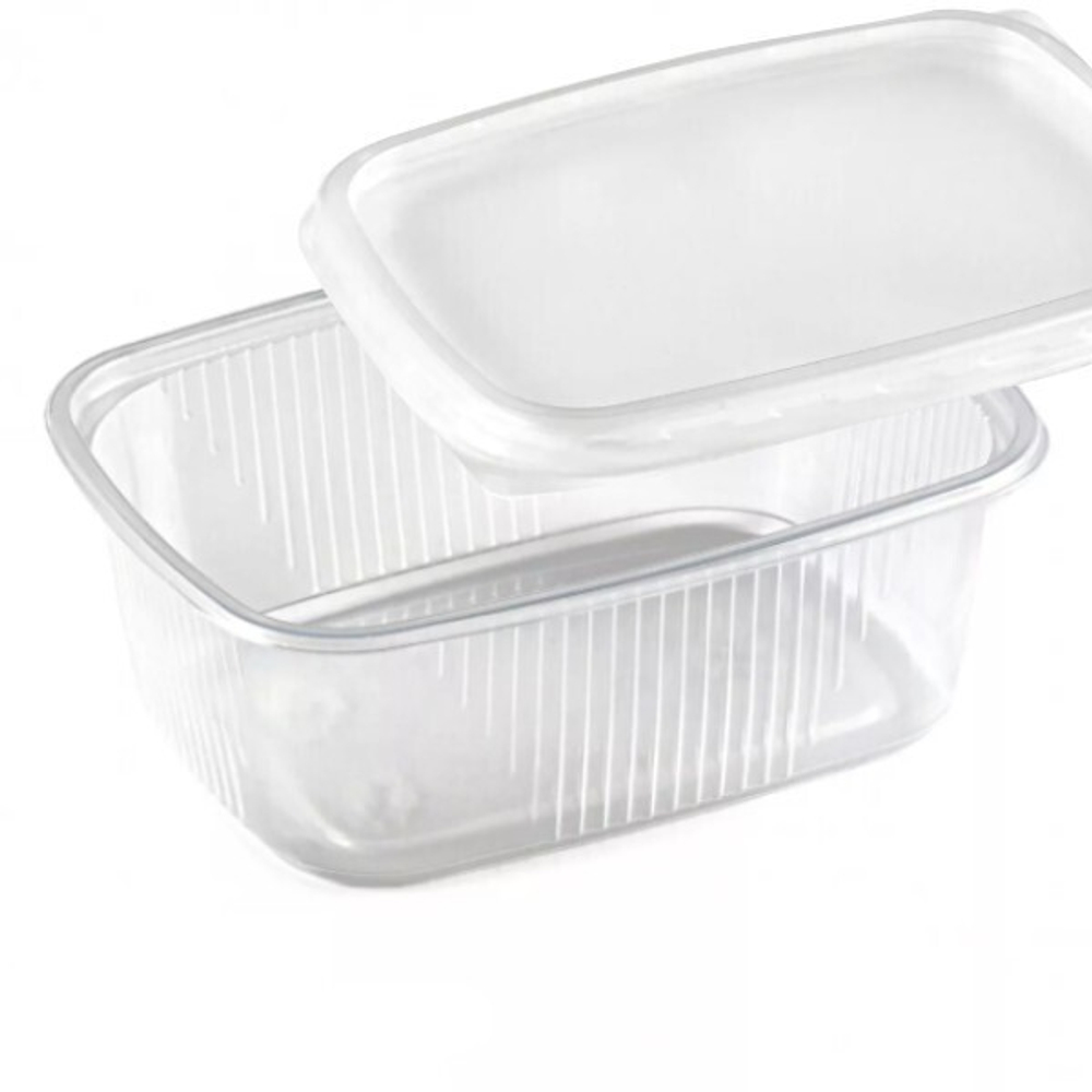 Контейнер с крышкой У-Юнити 200г ПРЯМОУГ 108 (комплект 100 шт)