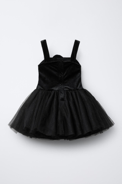 ZARA КОСТЮМ БАЛЕРИНЫ «ЧЕРНЫЙ ЛЕБЕДЬ», ЧЕРНЫЙ