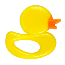 Прорезыватель силиконовый "Уточка" 1 шт ПОМА с 4 месяцев пакет