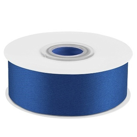 Лента атласная (2,5 см*22,85 м) Синий