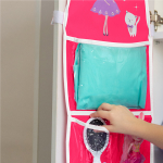 Кармашки для детского сада на липучке. Принцесса