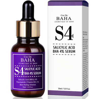 Cos De BAHA Сыворотка для жирной кожи с салициловой кислотой - Salicylic acid 4% serum, 30мл
