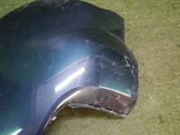 Бампер задний левая часть Peugeot 3008 1 (2009-2016)