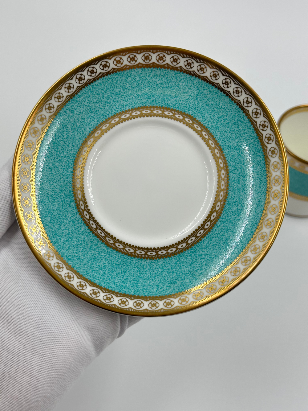 Кофейная пара Wedgwood «Ulander Powder Turquoise»