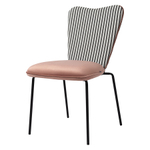 Стул Bergenson Bjorn Pompadour, велюр, пыльная роза