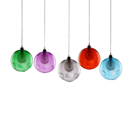 Pendant design lamp  28.1 by Bocci (Multicolored)