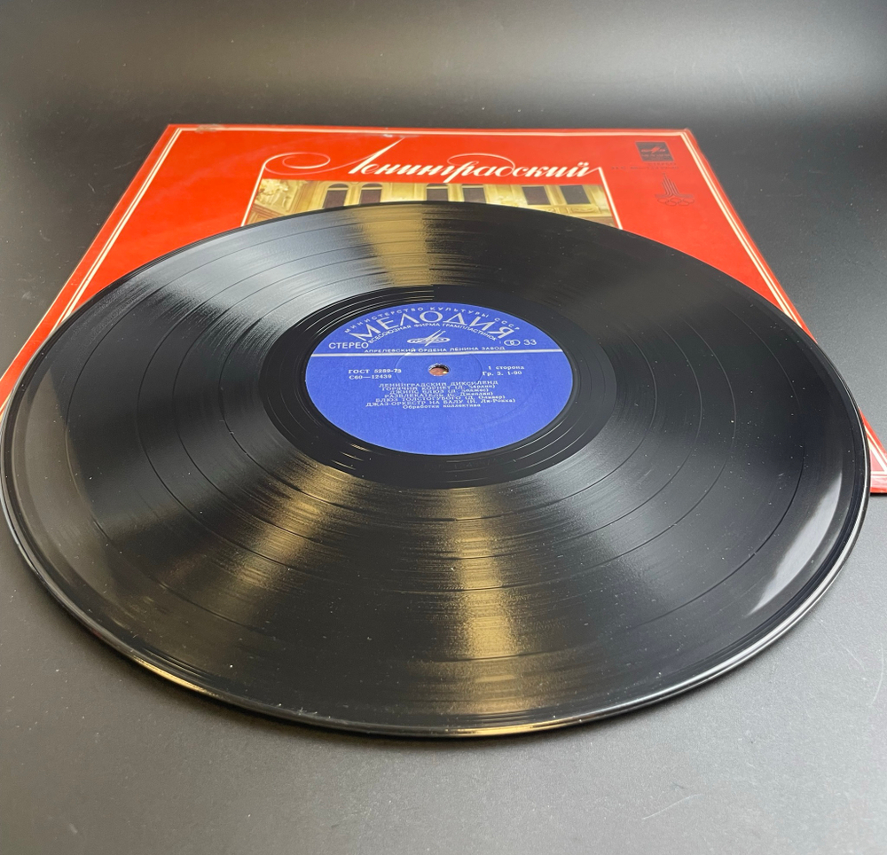 Ленинградский Диксиленд – Leningrad Dixieland LP. Виниловая пластинка 12 дюймов. Мелодия СССР 1978 год.