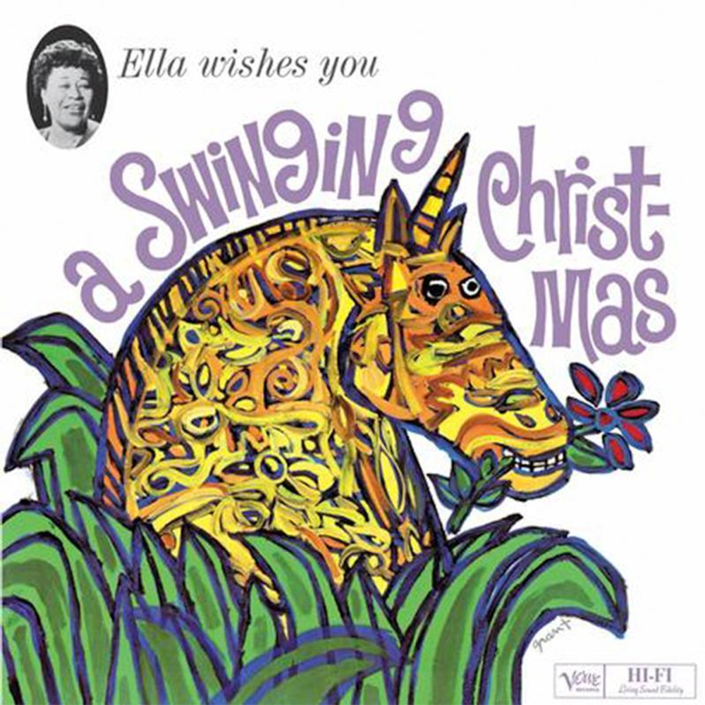 Ella Fitzgerald / Ella Wishes You A Swinging Christmas (Acoustic Sounds)(LP)