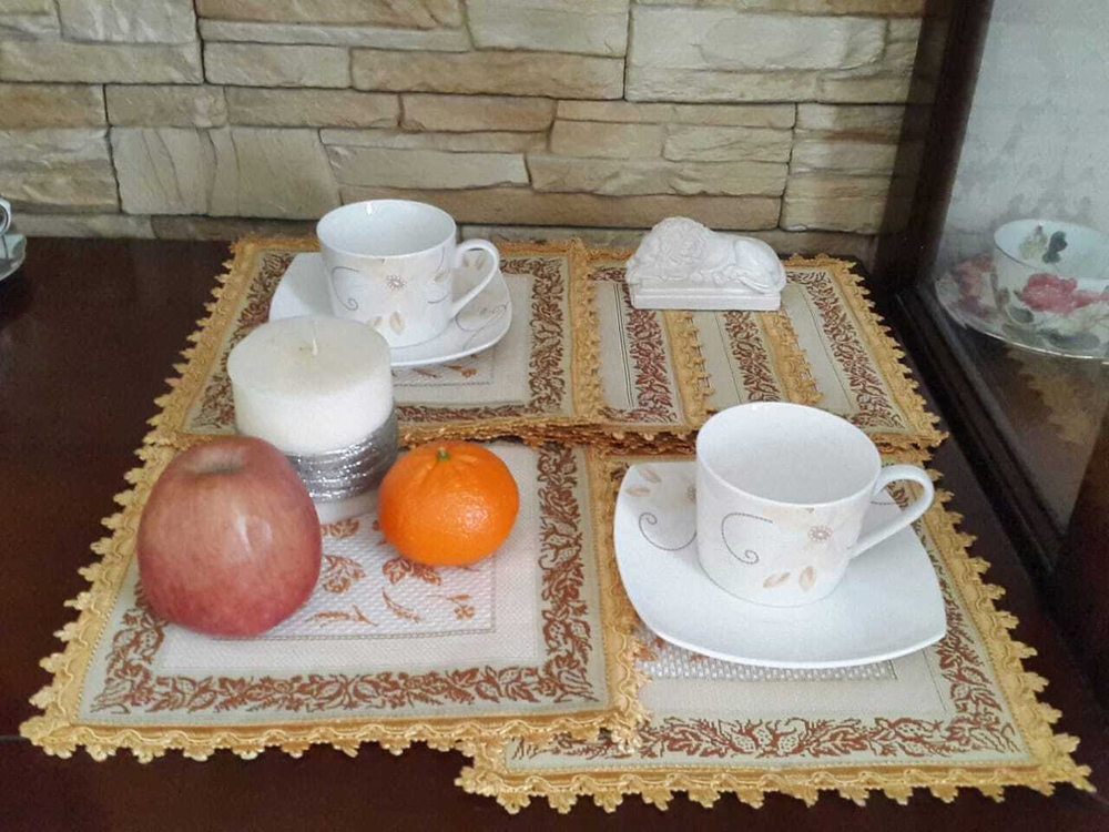 Набор декоративных сервировочных салфеток (26х26) Мила - 6 шт.